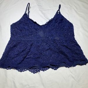 Wayf spaghetti strap crop top